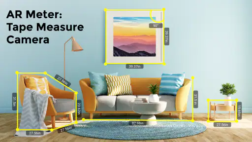AR Meter: Tape Measure Camera screenshot