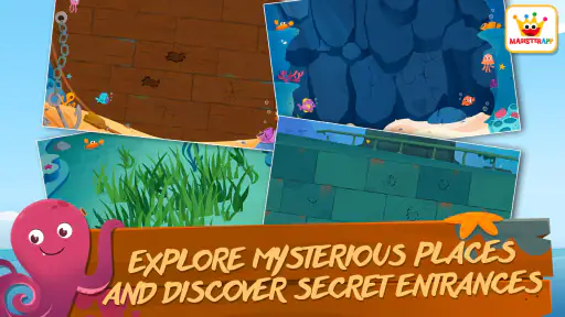 Arkeolog Deep Blue: Barnespill screenshot