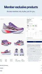 ASICS screenshot