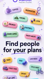AskOut: Post & Join Plans screenshot