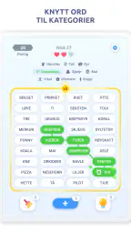 Associations: Ordspill screenshot