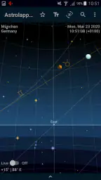 Astrolapp Live Sky Map screenshot