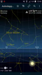 Astrolapp Live Sky Map screenshot