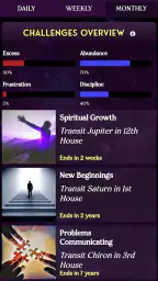 AstroMatrix Birth Horoscopes screenshot