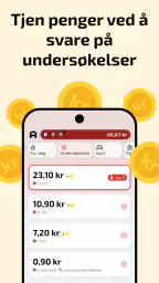 AttaPoll betalte undersøkelser screenshot