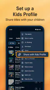 Audible – Lydbøker av Amazon screenshot