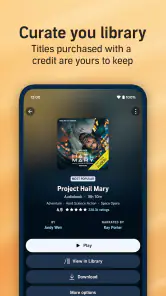 Audible – Lydbøker av Amazon screenshot