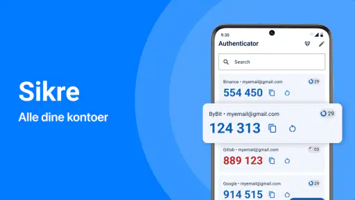 Authenticator App screenshot