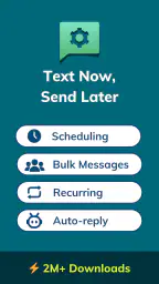 Auto Text - Schedule Messages screenshot
