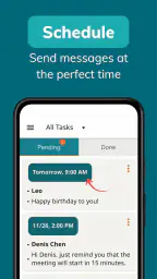 Auto Text - Schedule Messages screenshot