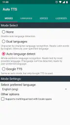 Auto TTS screenshot