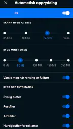 Avast Cleanup – opprydding screenshot