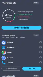 AVG Cleaner – opprydding screenshot