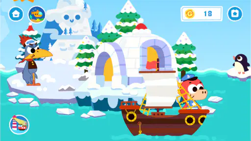 Baby Boat Fishing Games for 2+ screenshot