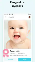 Baby +| følg babyens utvikling screenshot