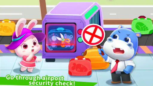 Baby Panda's Airport screenshot