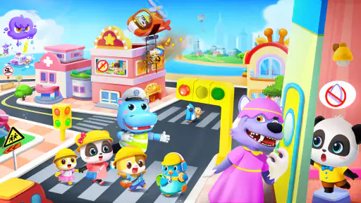 Baby Panda's City screenshot