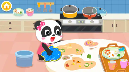 Baby Panda's Life: Cleanup screenshot