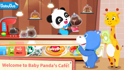 Baby Panda’s Summer: Café screenshot
