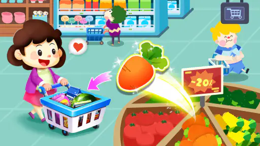 Baby Panda's Town: Mall screenshot