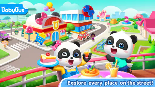 Baby Panda's Town: Street screenshot
