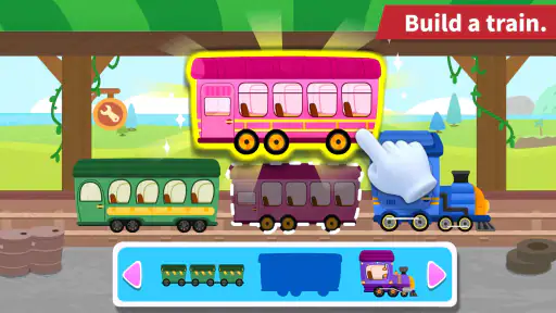 Baby Panda's Train screenshot