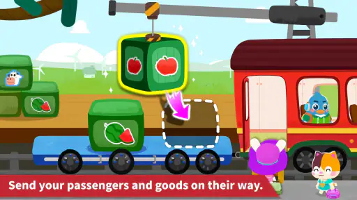 Baby Panda's Train screenshot