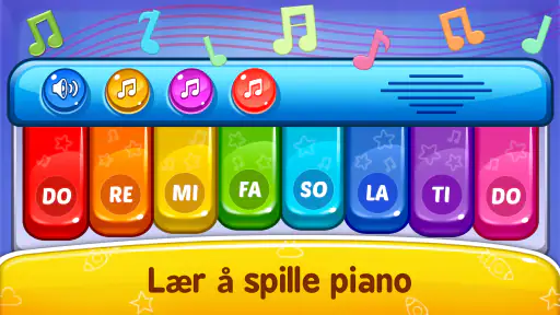 Baby spill: Piano, Babytelefon screenshot