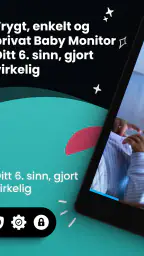 Babyovervåker Saby. 3G BabyCam screenshot