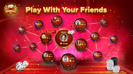 Backgammon Koning Online screenshot