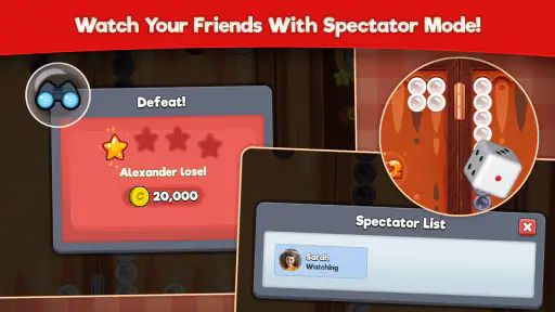 Backgammon Stars: Board Game screenshot