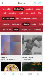 Bandcamp screenshot