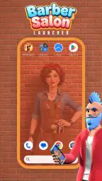 Barber Salon Launcher screenshot