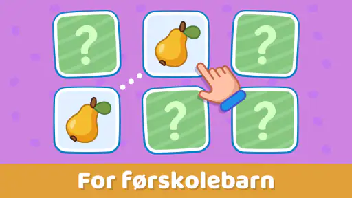 Barnehagespill Førskole spill screenshot