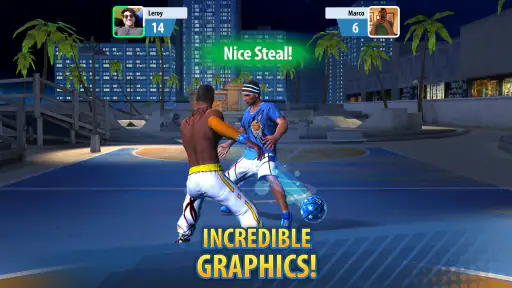 Basketball Stars: Flerspiller screenshot