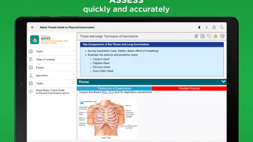 Bates' Physical Examination screenshot