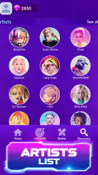 Beat Blader 3D: EDM Music Race screenshot