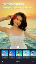 Beauty Camera Sweet Makeup App screenshot