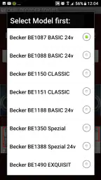 Becker 5Digit Radio Code screenshot