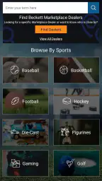 Beckett Mobile screenshot