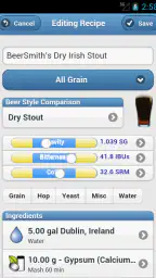 BeerSmith 3 Mobile Homebrewing screenshot