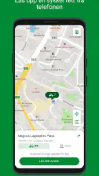 Bergen Bysykkel screenshot