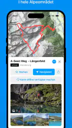bergfex: Vandring & Sporing screenshot