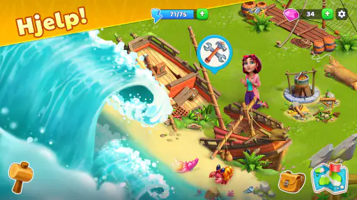 Bermuda Adventures: Gård spill screenshot