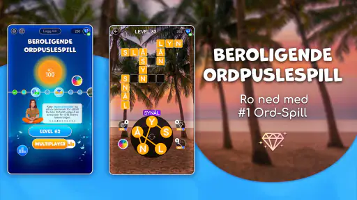 Beroligende Ordpuslespill screenshot