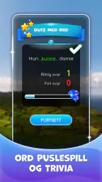 Beroligende Ordpuslespill screenshot