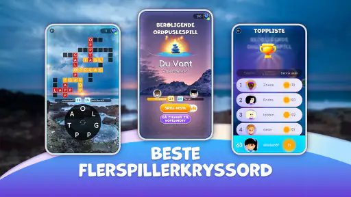 Beroligende Ordpuslespill screenshot