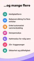 Bibino: Babycall barnevakt screenshot