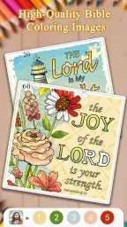 Bible Color Paint By Number screenshot