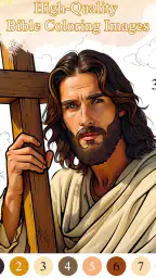 Bible Color Paint By Number screenshot